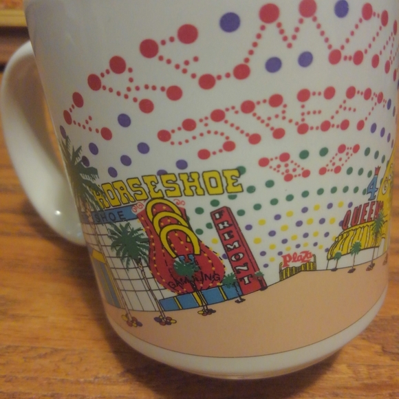 Fremont Street ☕ Plaza Downtown Las Vegas Nevada Coffee Mug 🔥 Awesome Detail 💎 - Picture 11 of 12